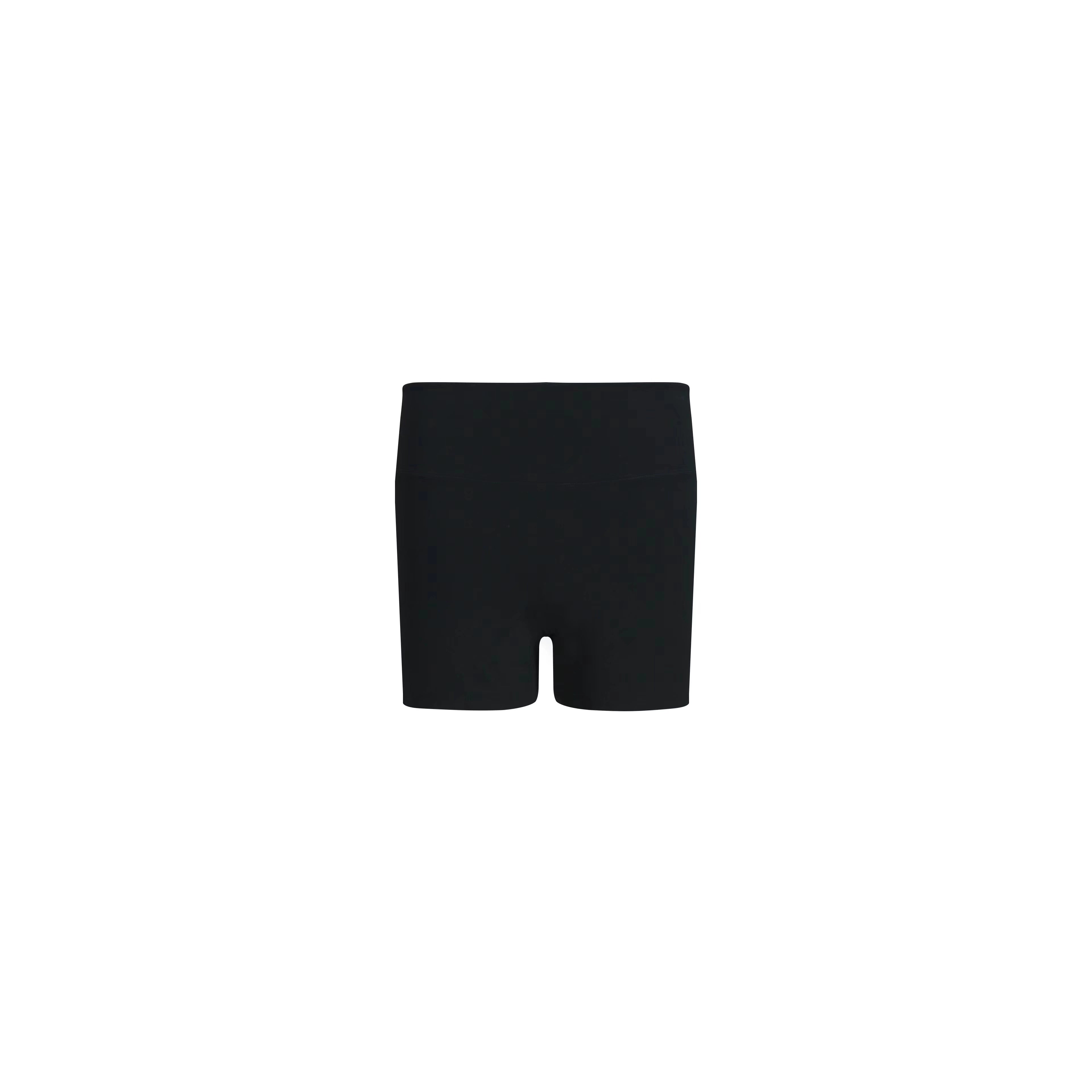 Short cycliste respirant à taille haute