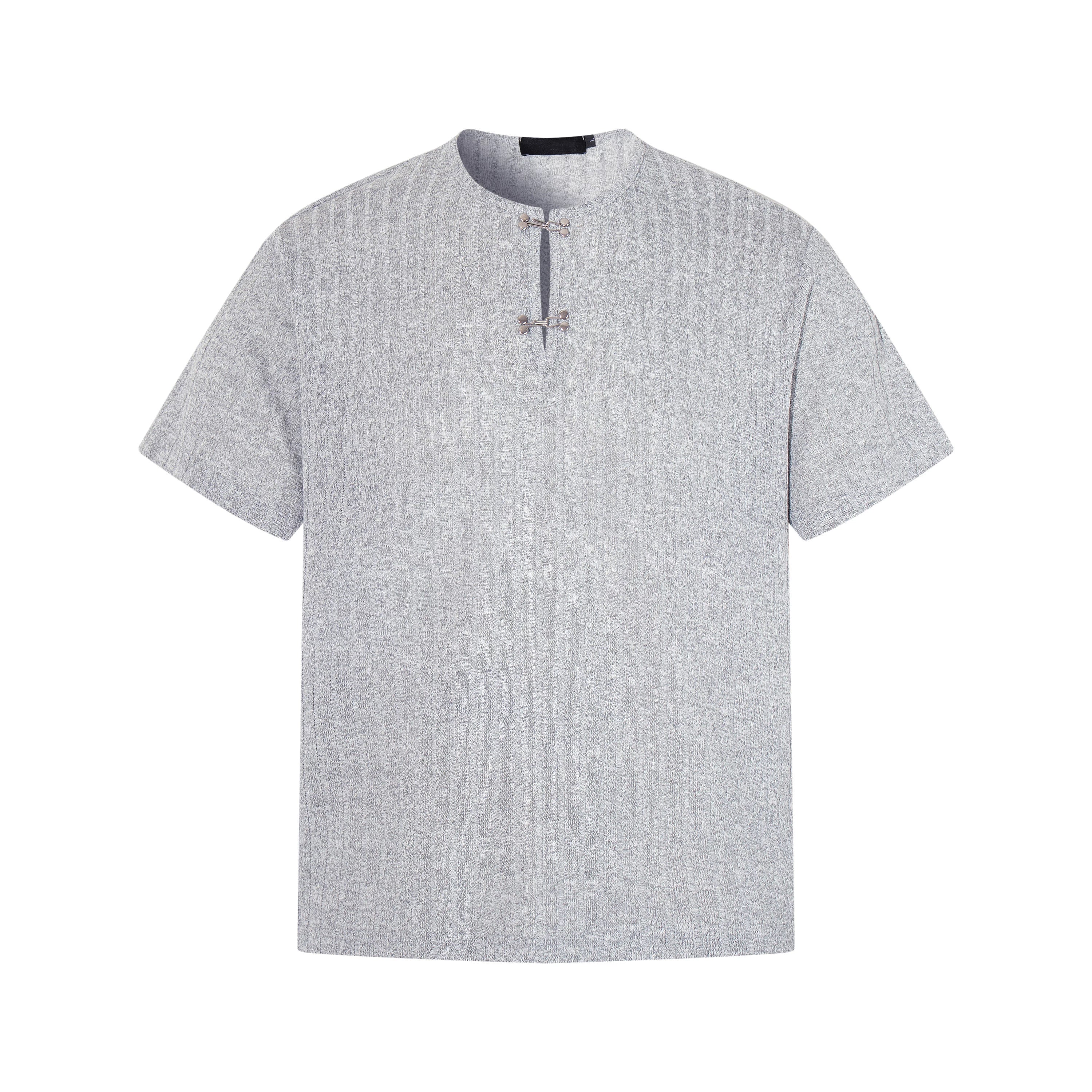 Clay Heather Textured Knit Tee