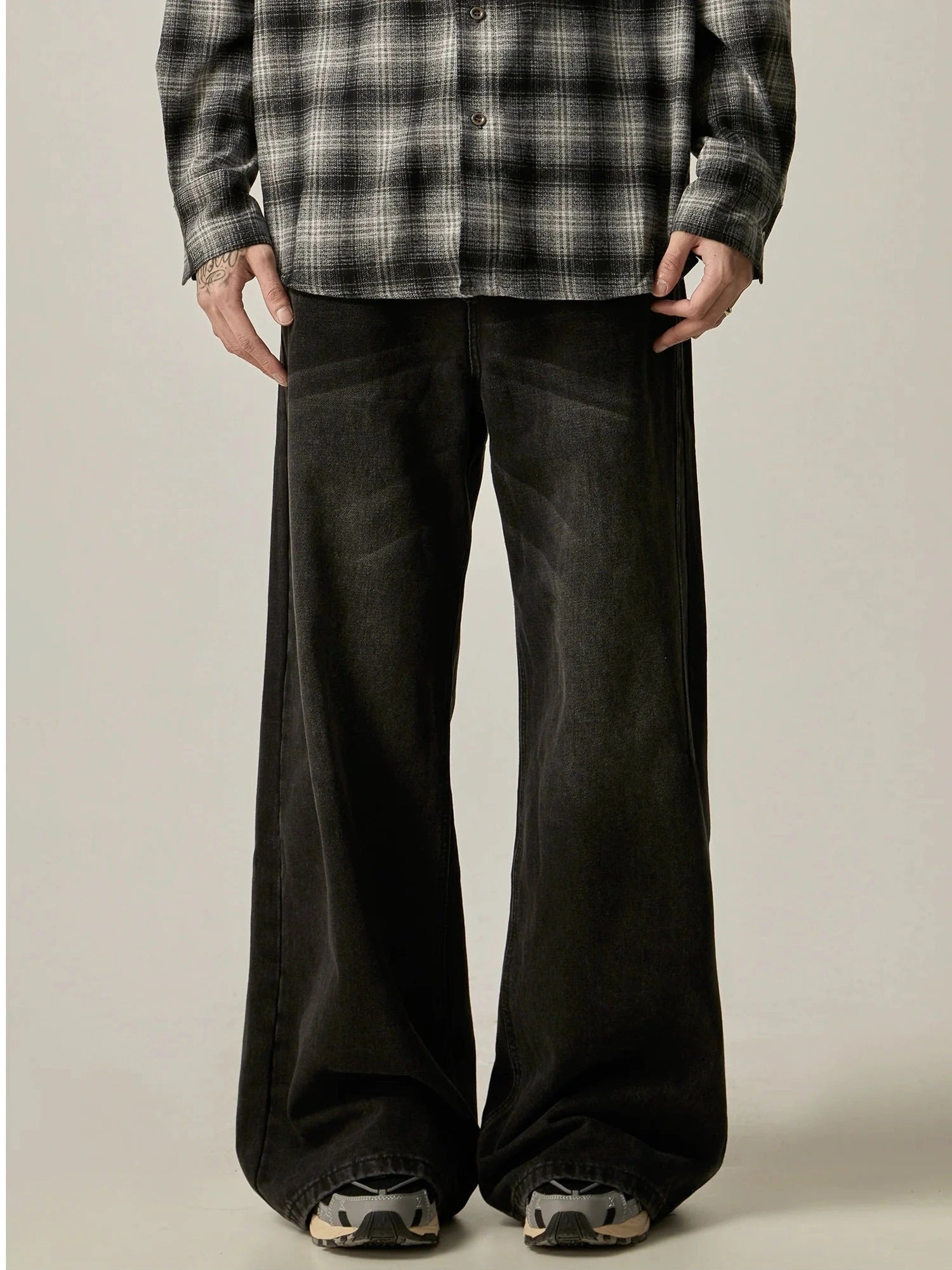 Midnight Flare Ultra-Wide Leg Jeans