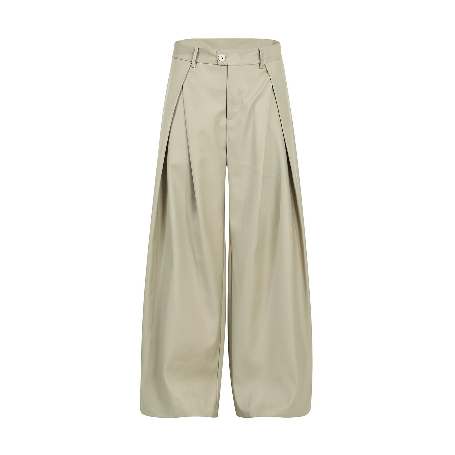 Graphite Drape Luxe Trousers