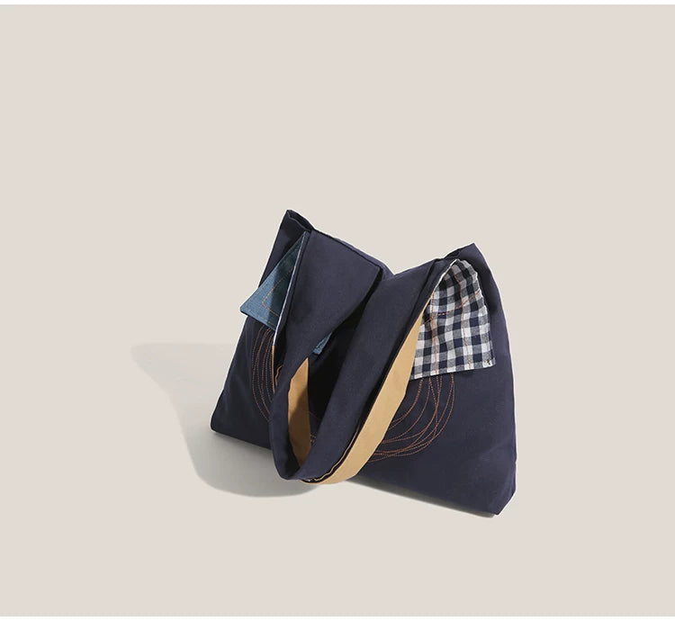 Patchwork Picnic Loop Tote