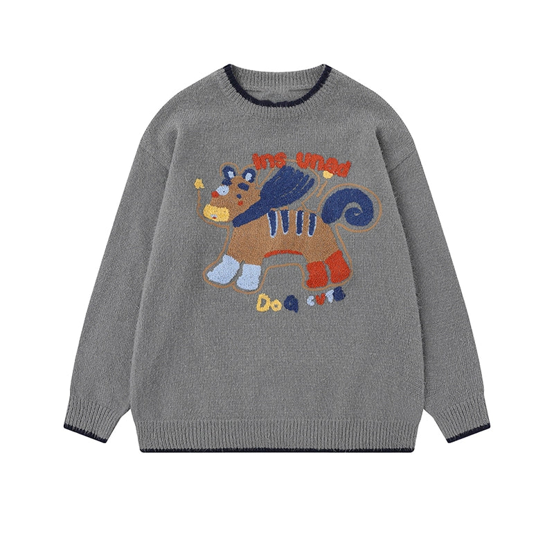 Bonjour Pony Bakery Knit Sweater