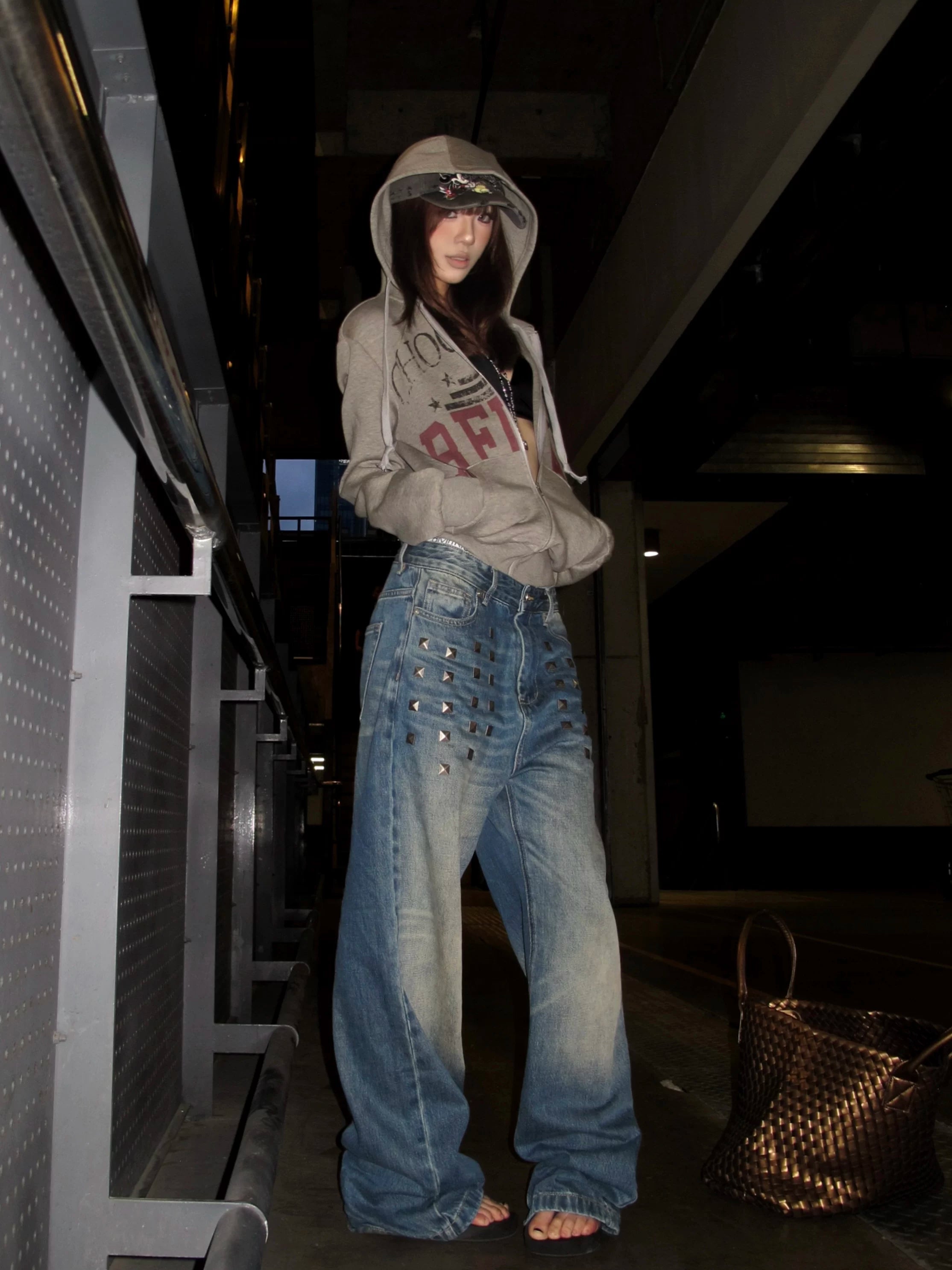 Choose Life Distressed Zip Hoodie