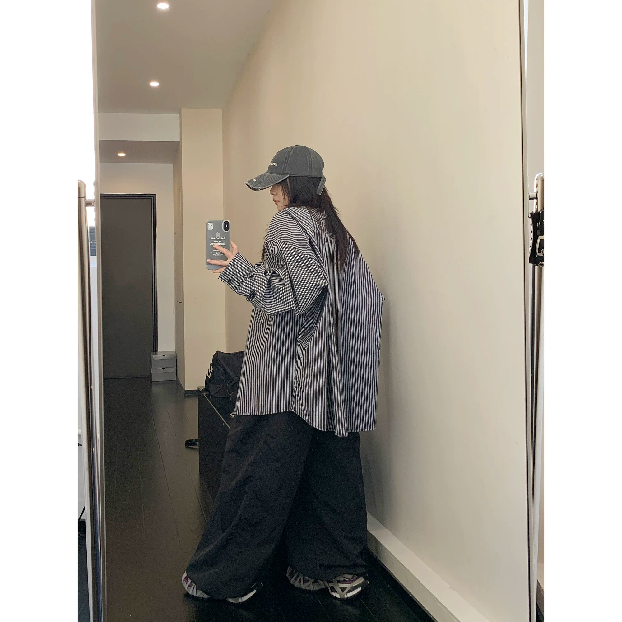 Inkline Oversize Stripe Shirt