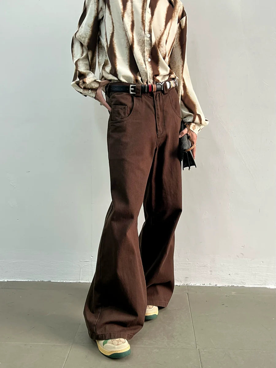 Stone Drift Canvas Wide Pants