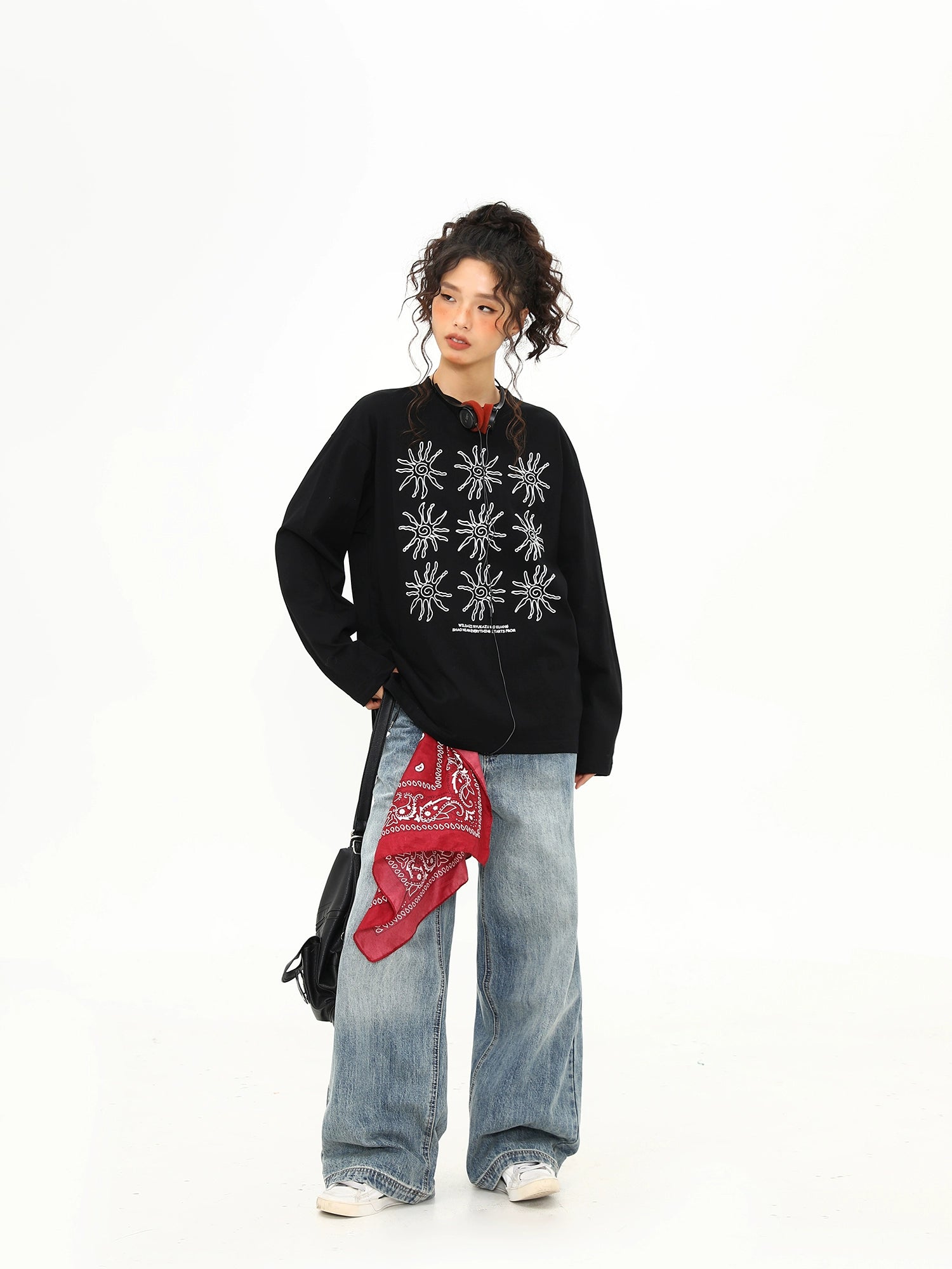 Solar Sketch Long Sleeve Tee