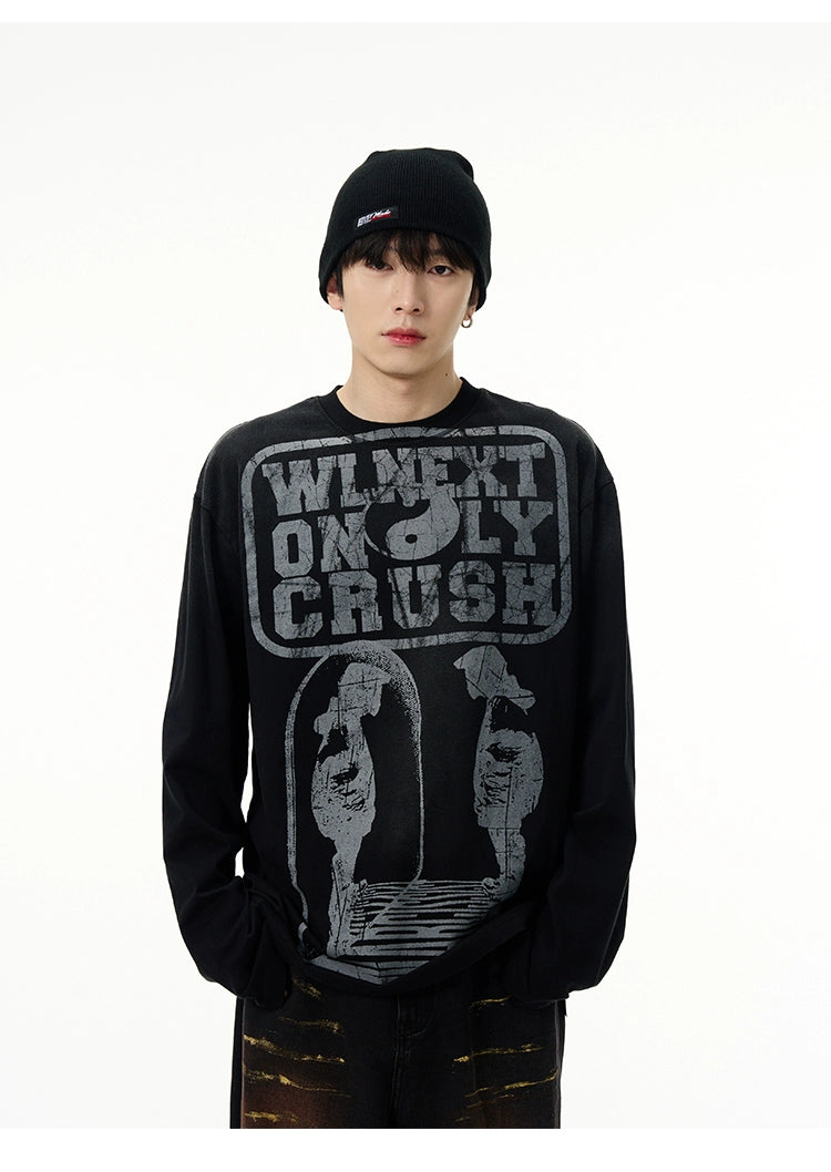Yin Yang Crush Graphic Sweatshirt