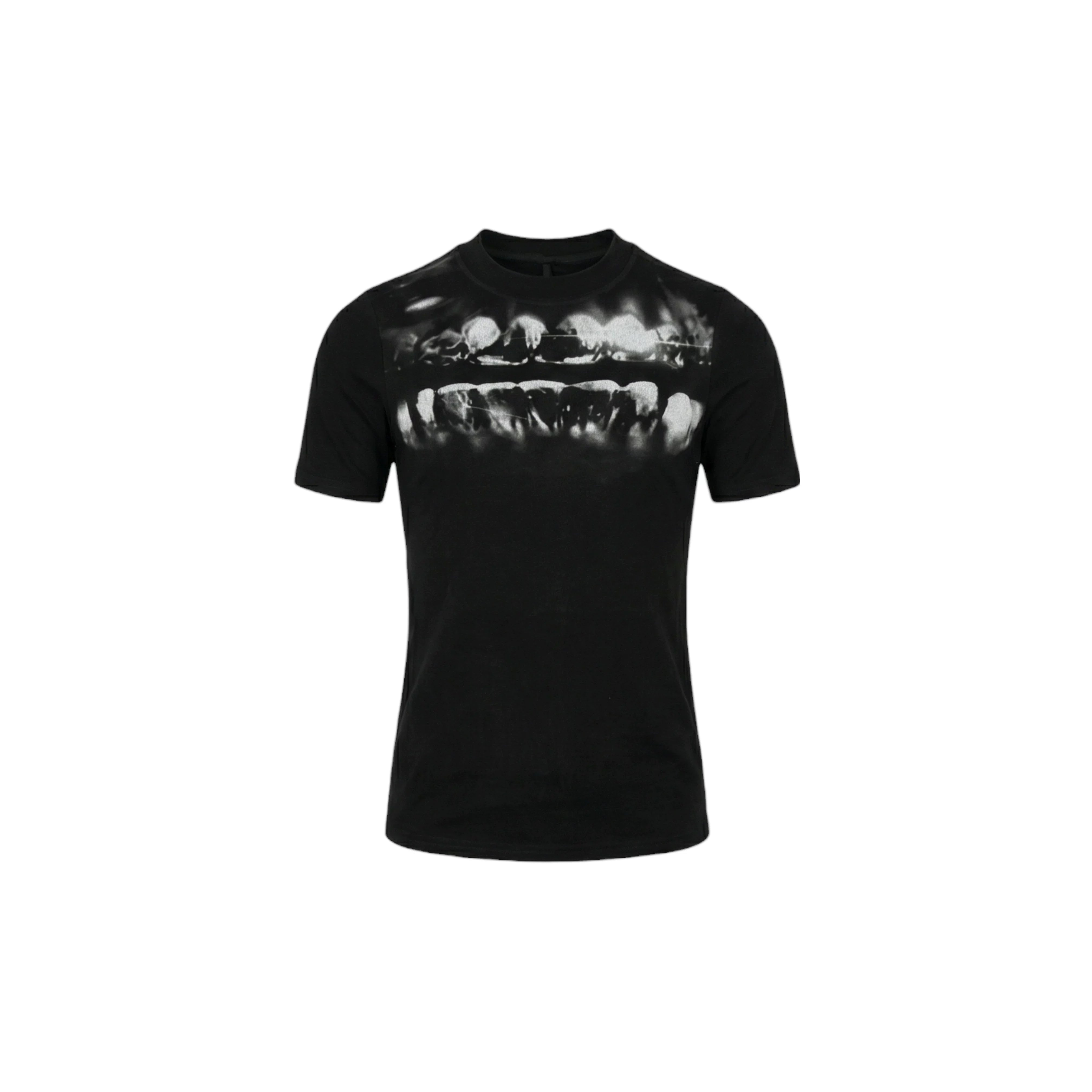 Graphic Teeth Print Slim Fit T-Shirt