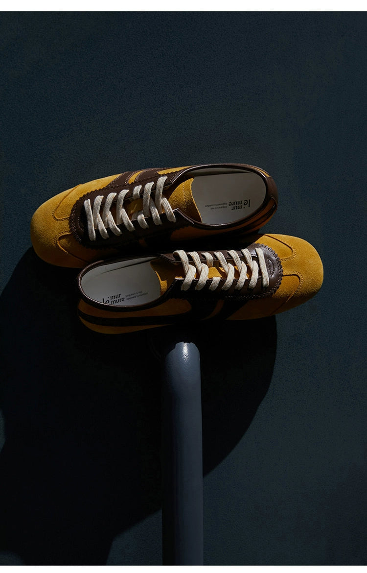 Leopard Print Retro Sneakers