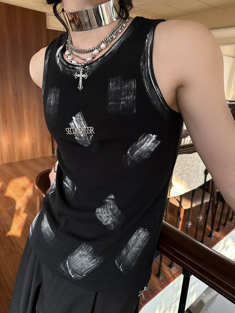 Obsidian Halo Plate Choker & Reliquary Chain