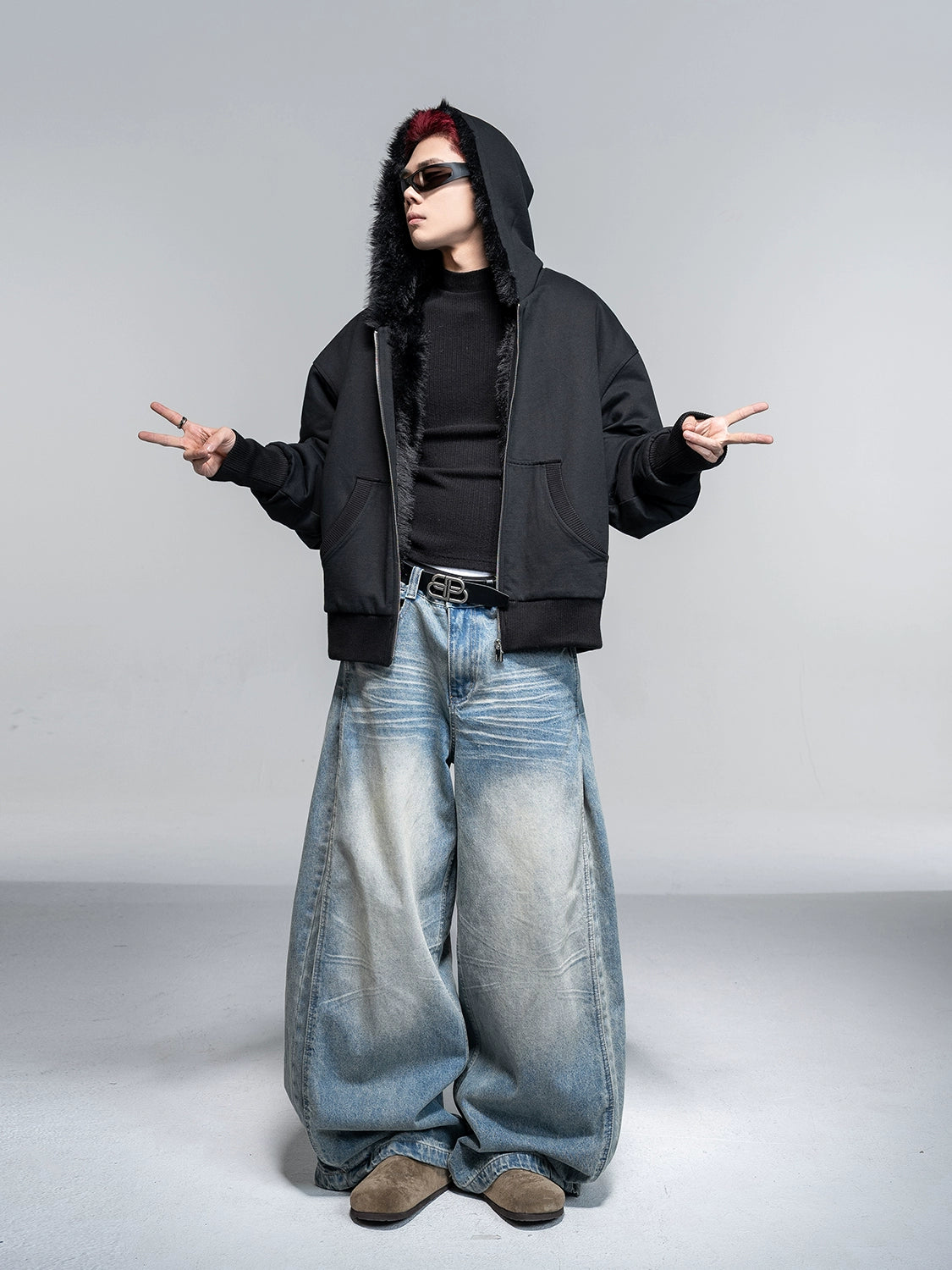 Skyfade Extreme Wide Jeans