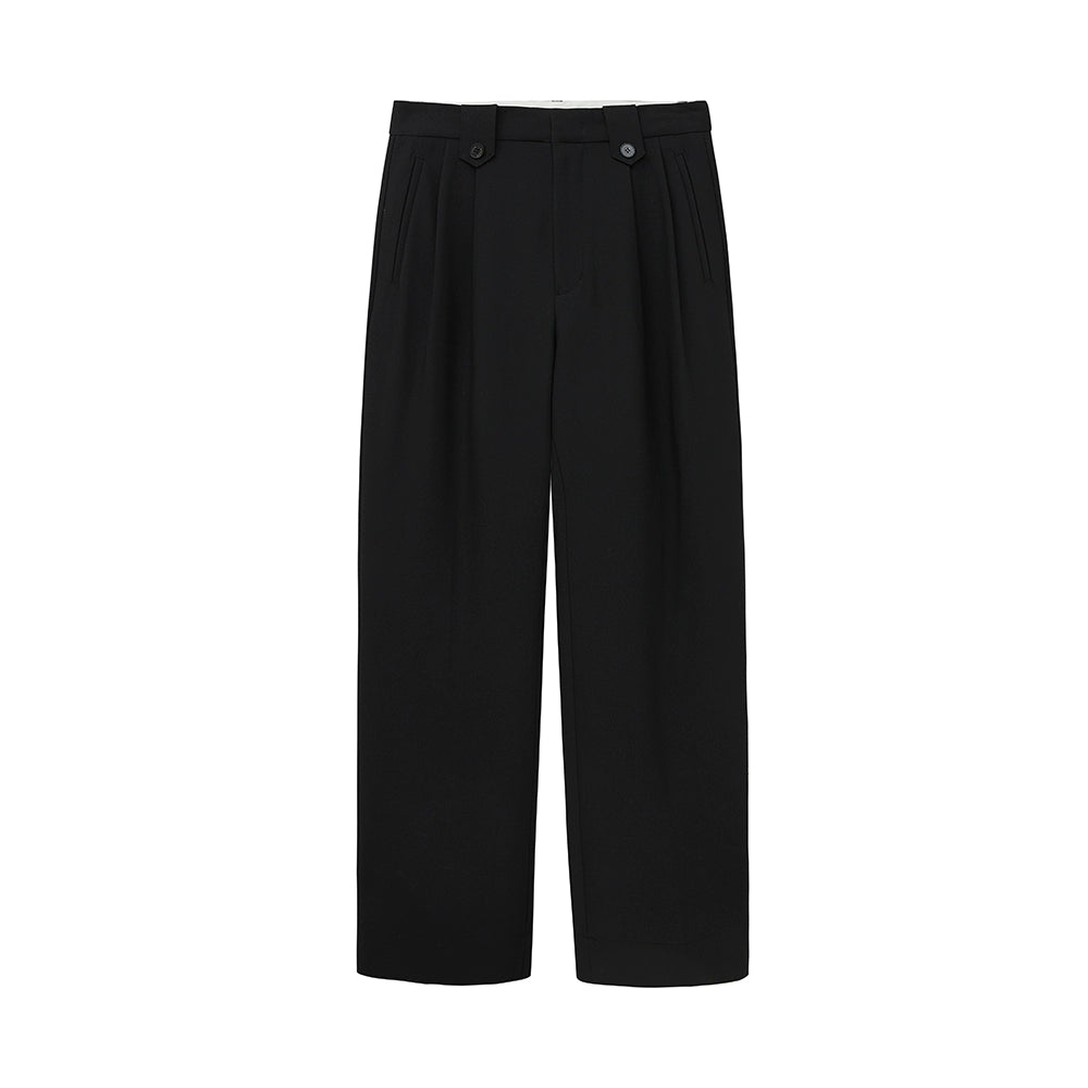 Pantalones de traje ancho