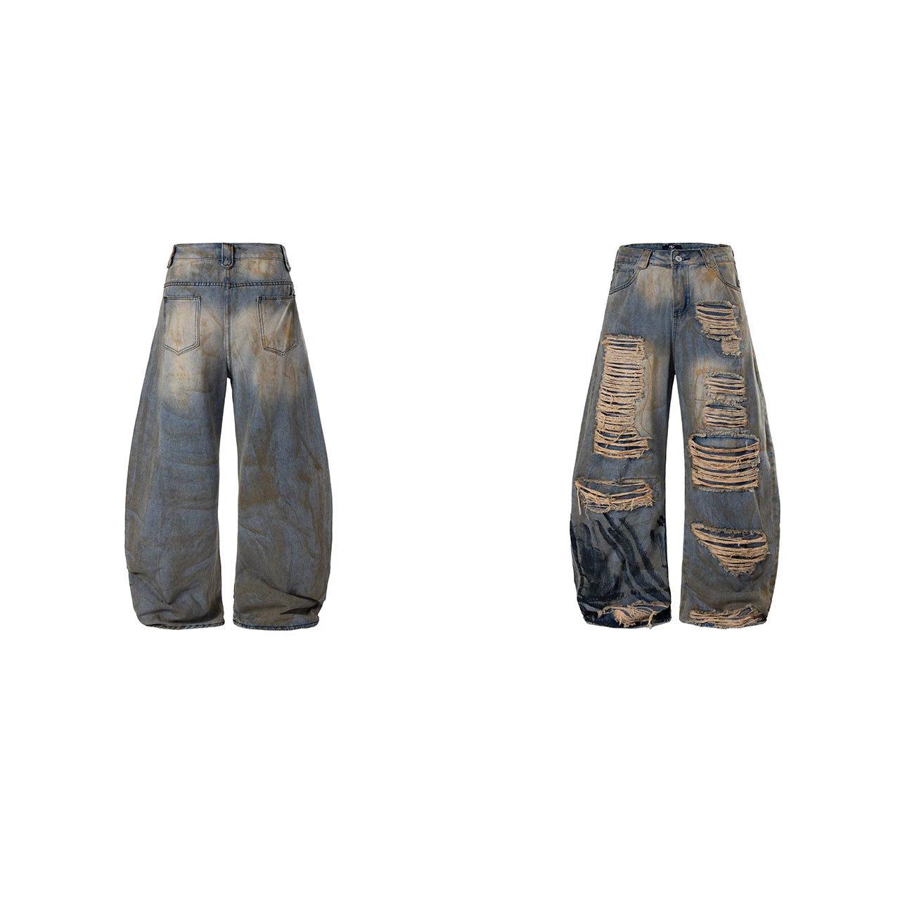 Ashveil Destroyed Balloon Jeans