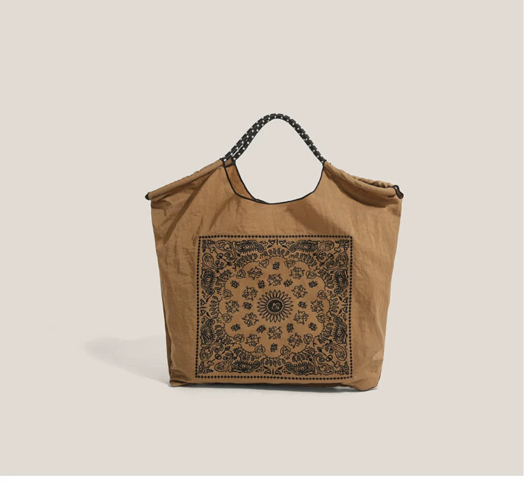 Bandana Bloom Market Tote