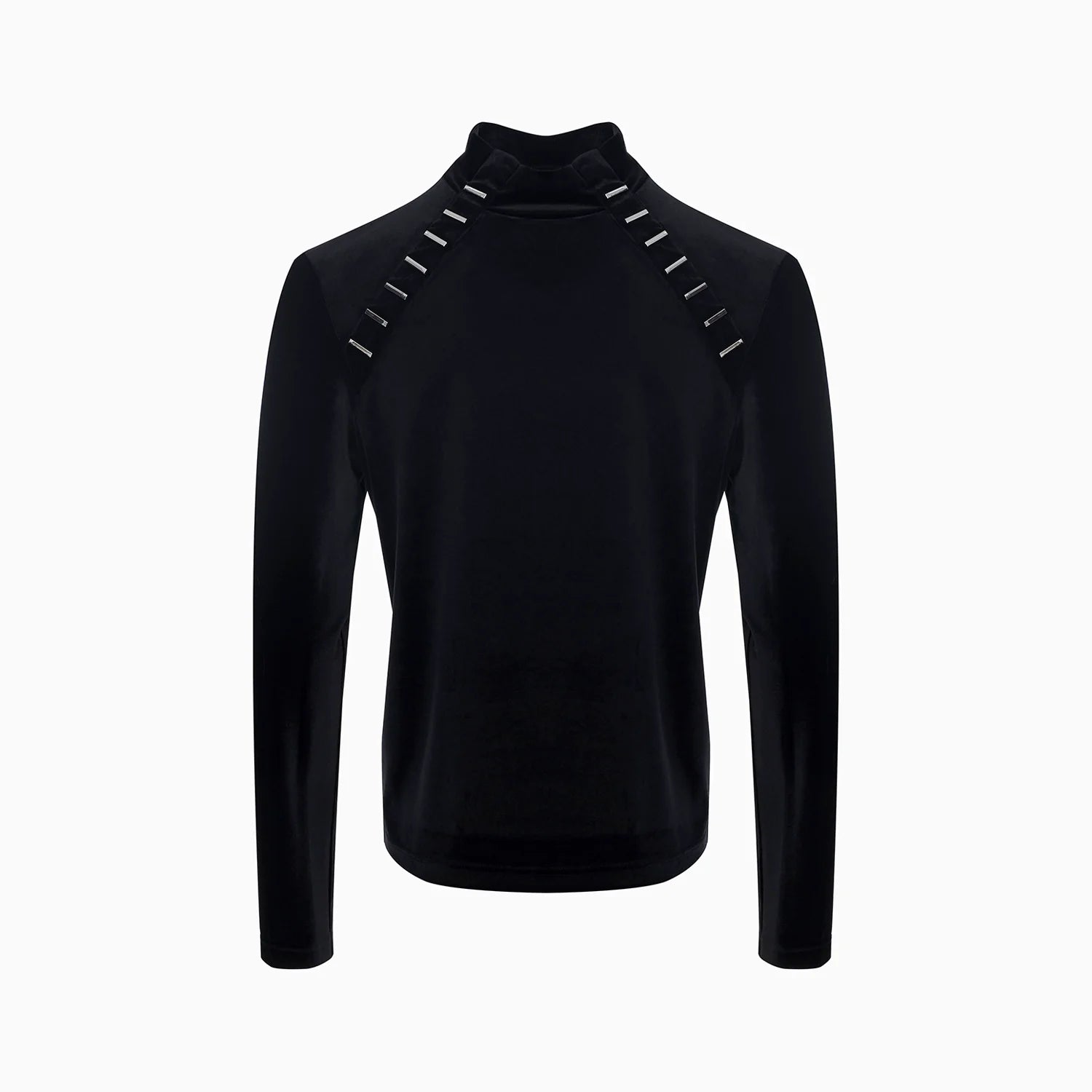 Stealth Velvet Turtleneck T-Shirt