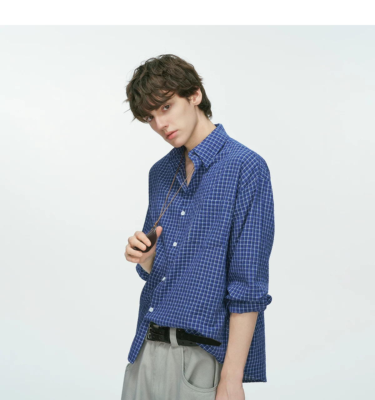 Metro Grid Relax Fit Shirt