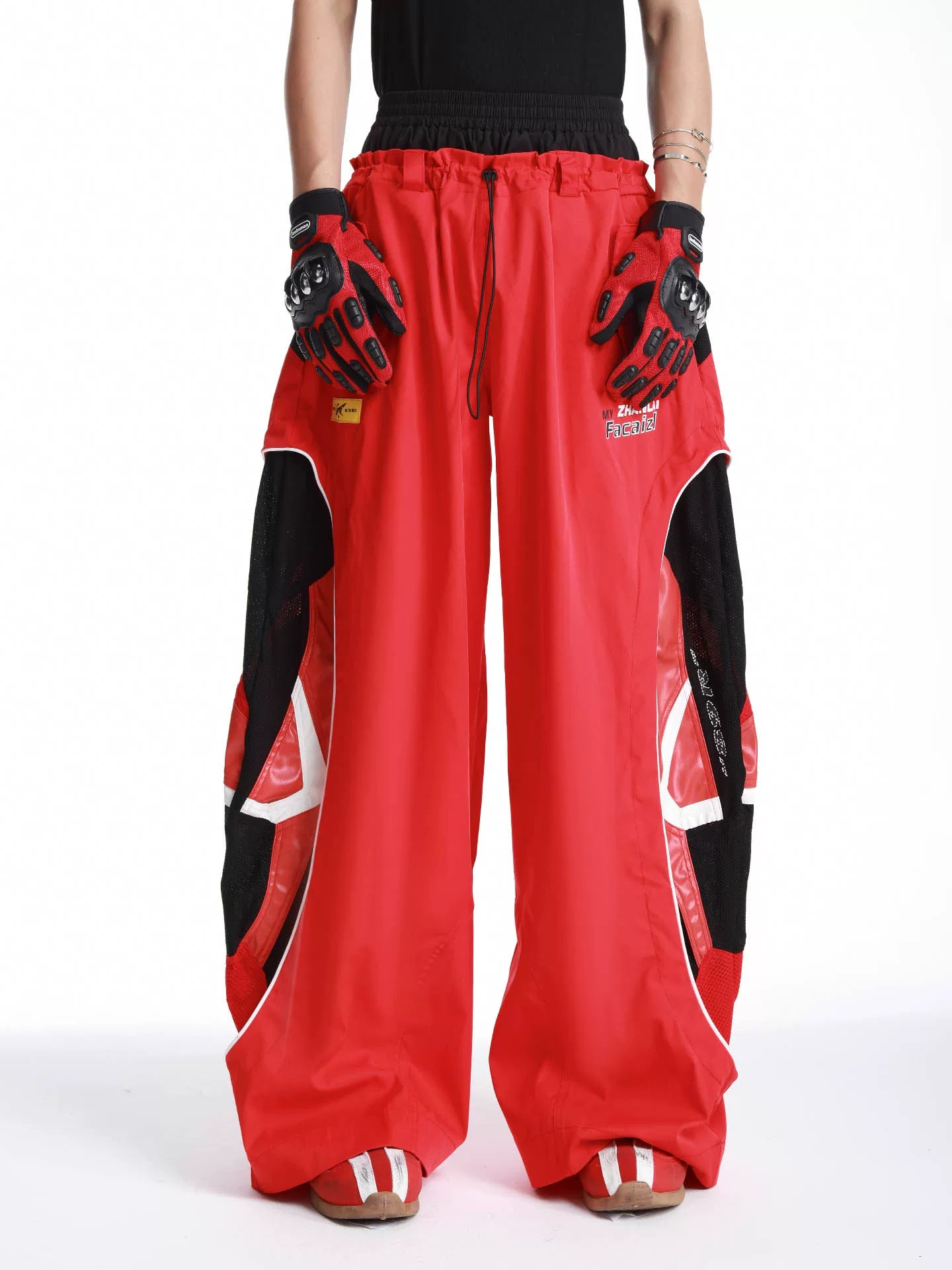 Inferno Vector Wide-Leg Track Pants