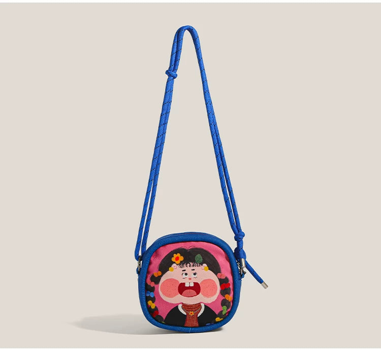 Bubblegum Smiles Mini Crossbody