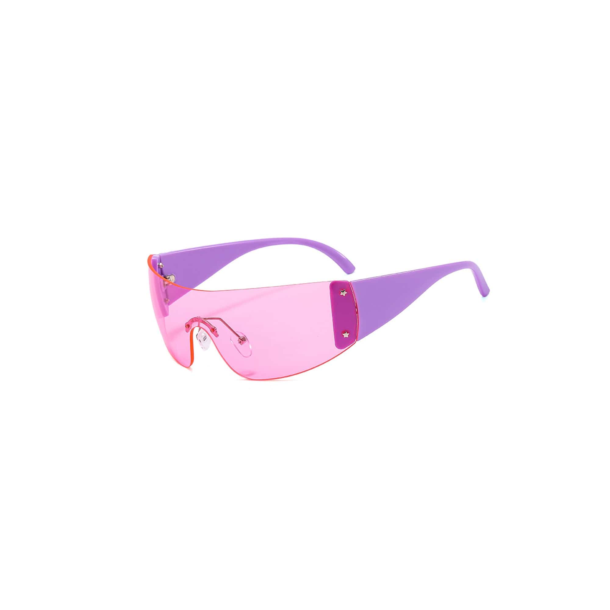 Single-Shield Frameless Sport Sunglasses - view 5