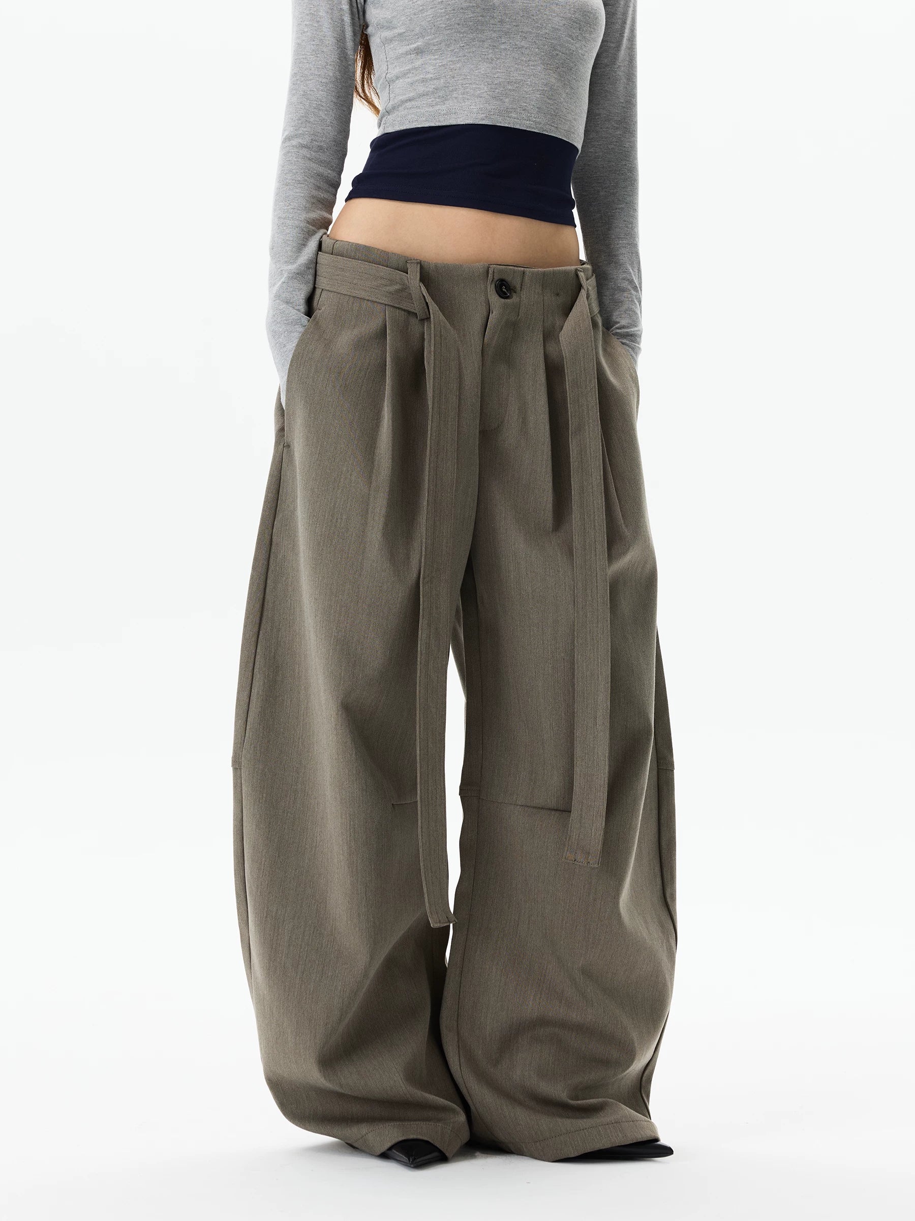 Drift Drape Balloon Trousers