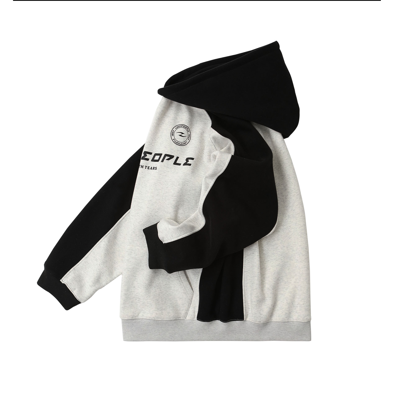 LocaPeople Panel Fleece Hoodie