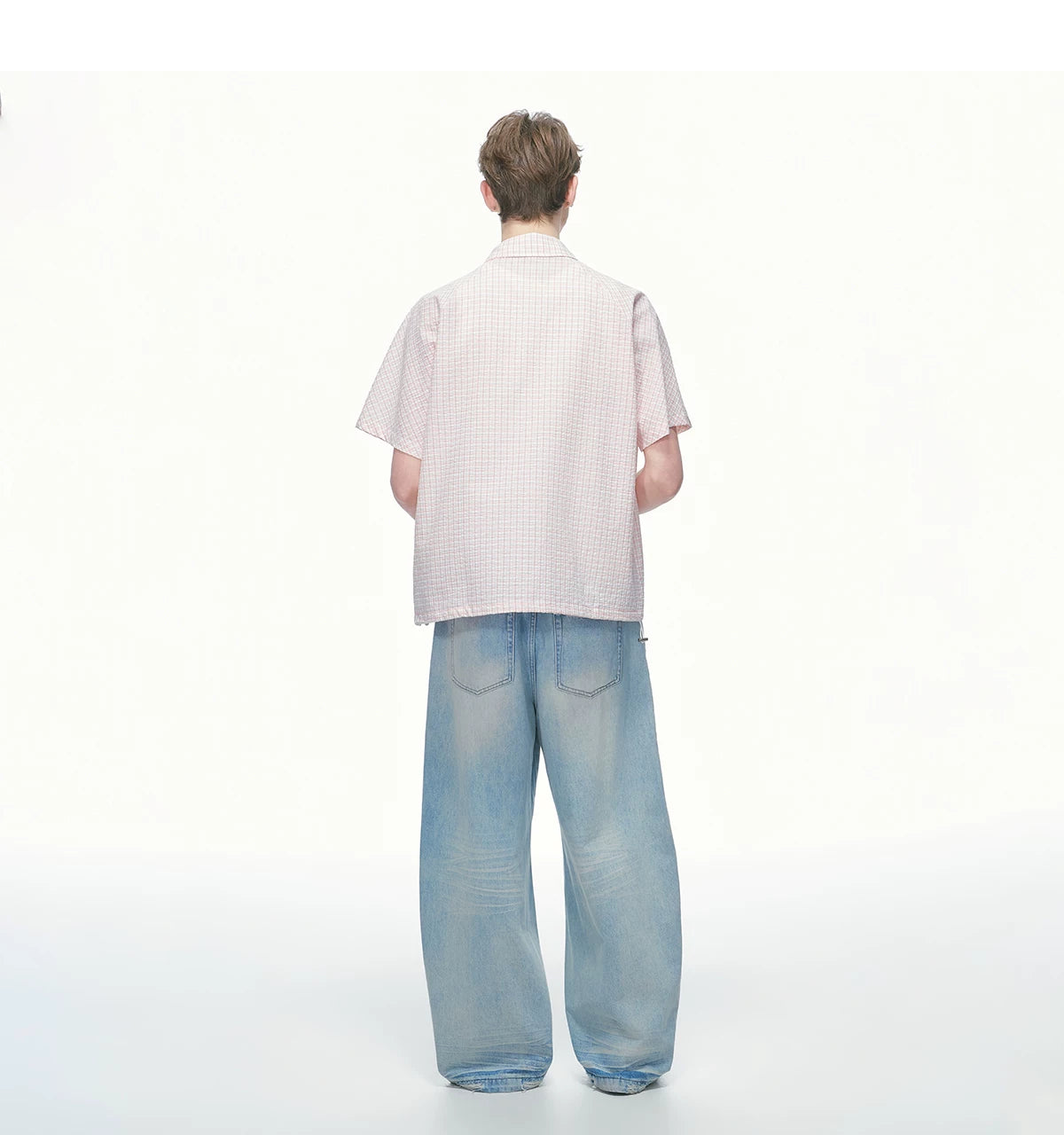Pastel Check Breeze Short-Sleeve Shirt