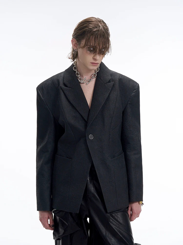 Asymmetric Blade Blazer