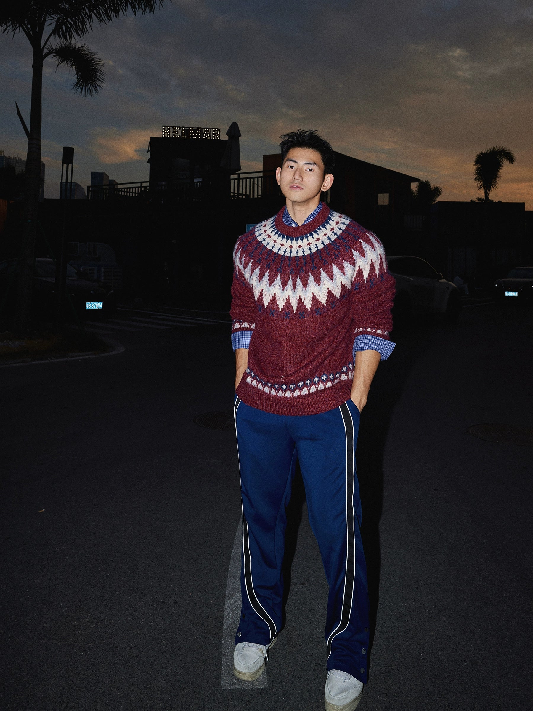 Nordic Fair Isle Knit Sweater