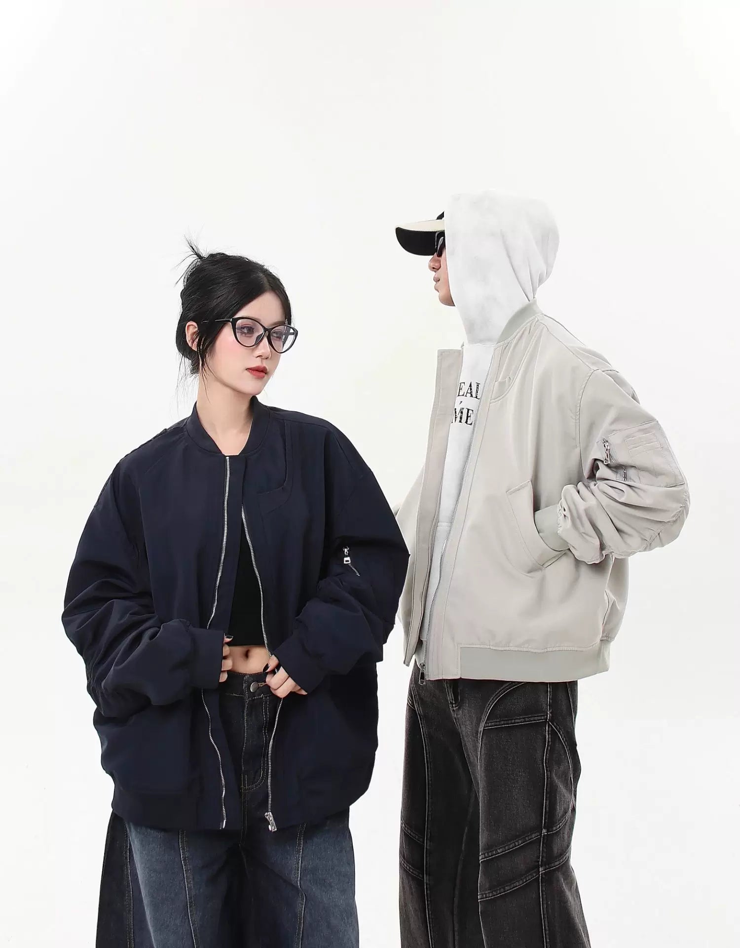 Mono Loop Modular Bomber Jacket