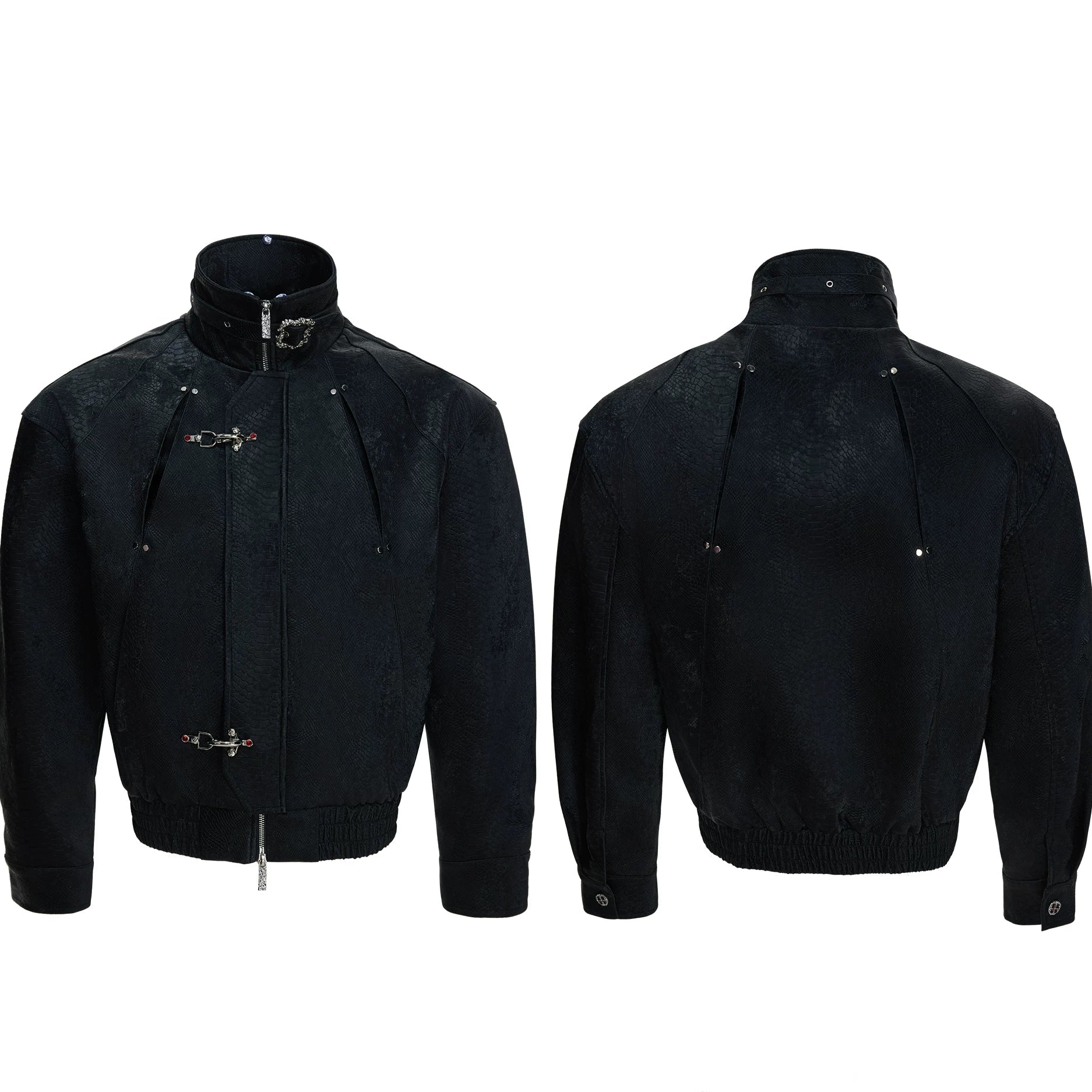 Eclipse Serpent Highneck Track Jacket