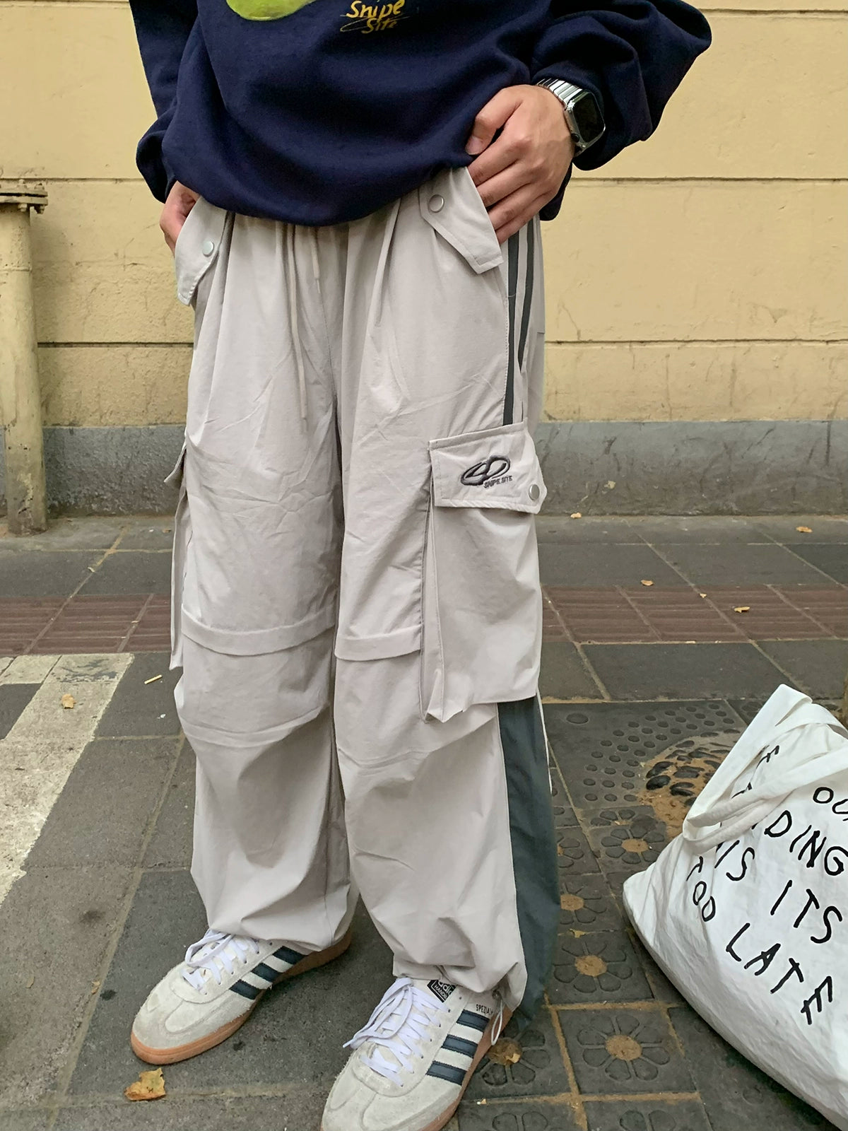 Three-Stripe Quick-Dry Casual Pants