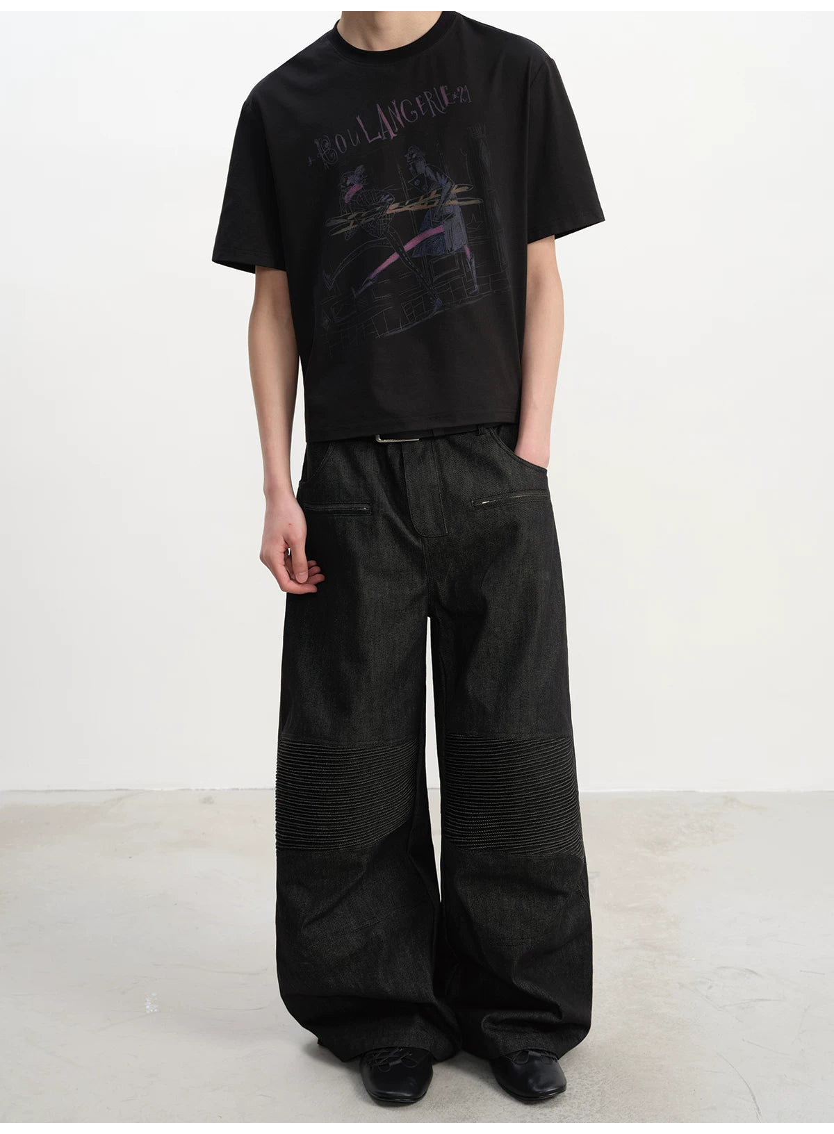 Abstract Ballet Sketch Graphic Tee