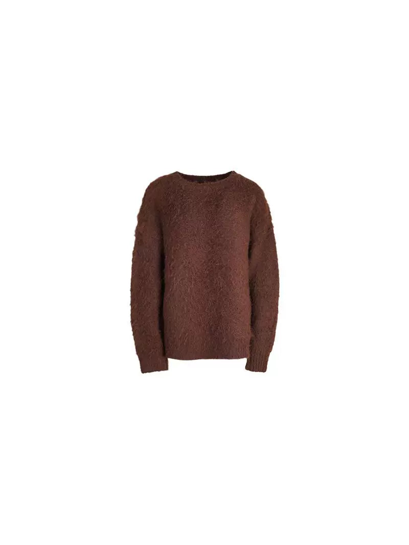 Plush Fuzzy Knit Sweater