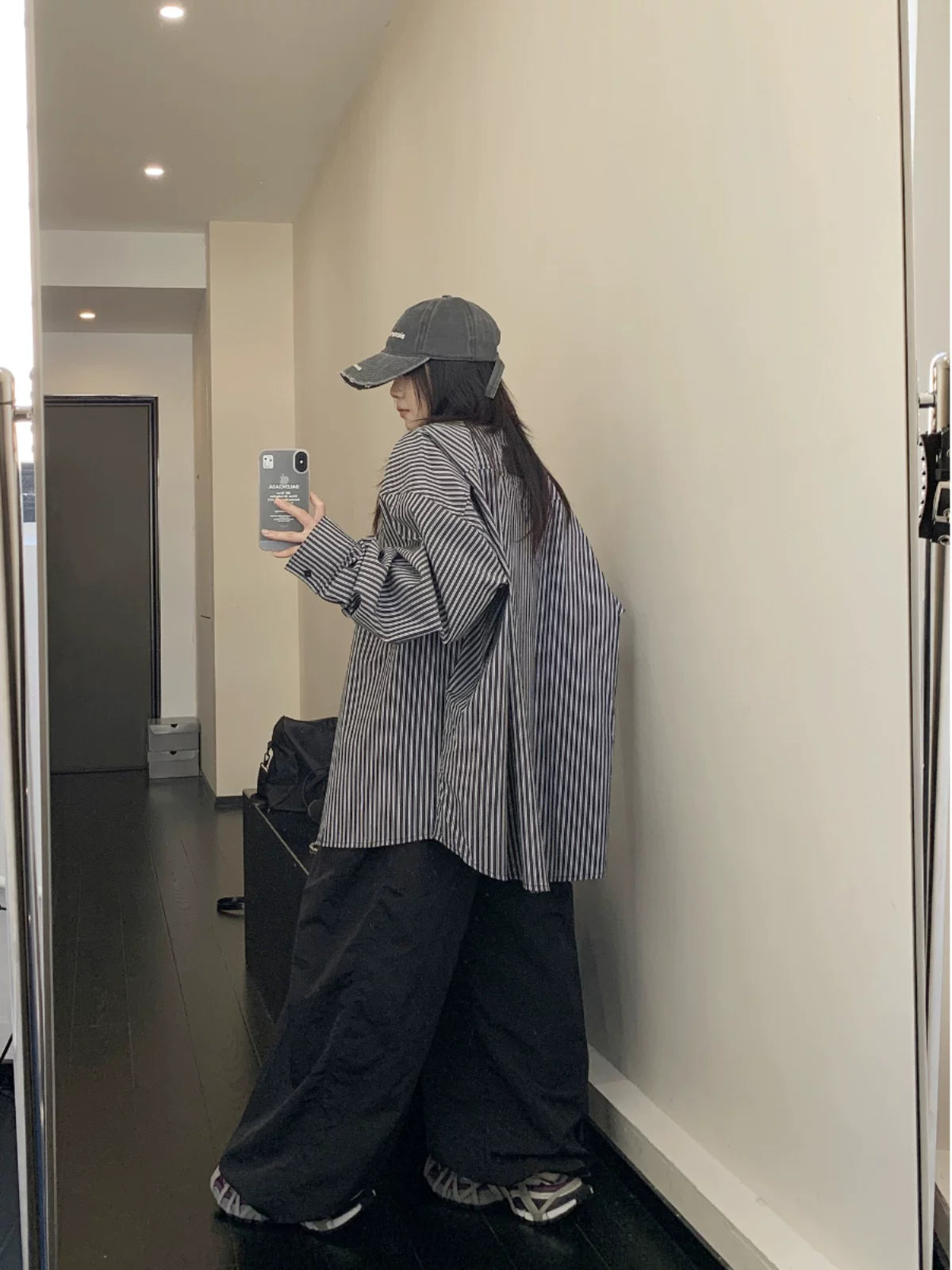 Inkline Oversize Stripe Shirt