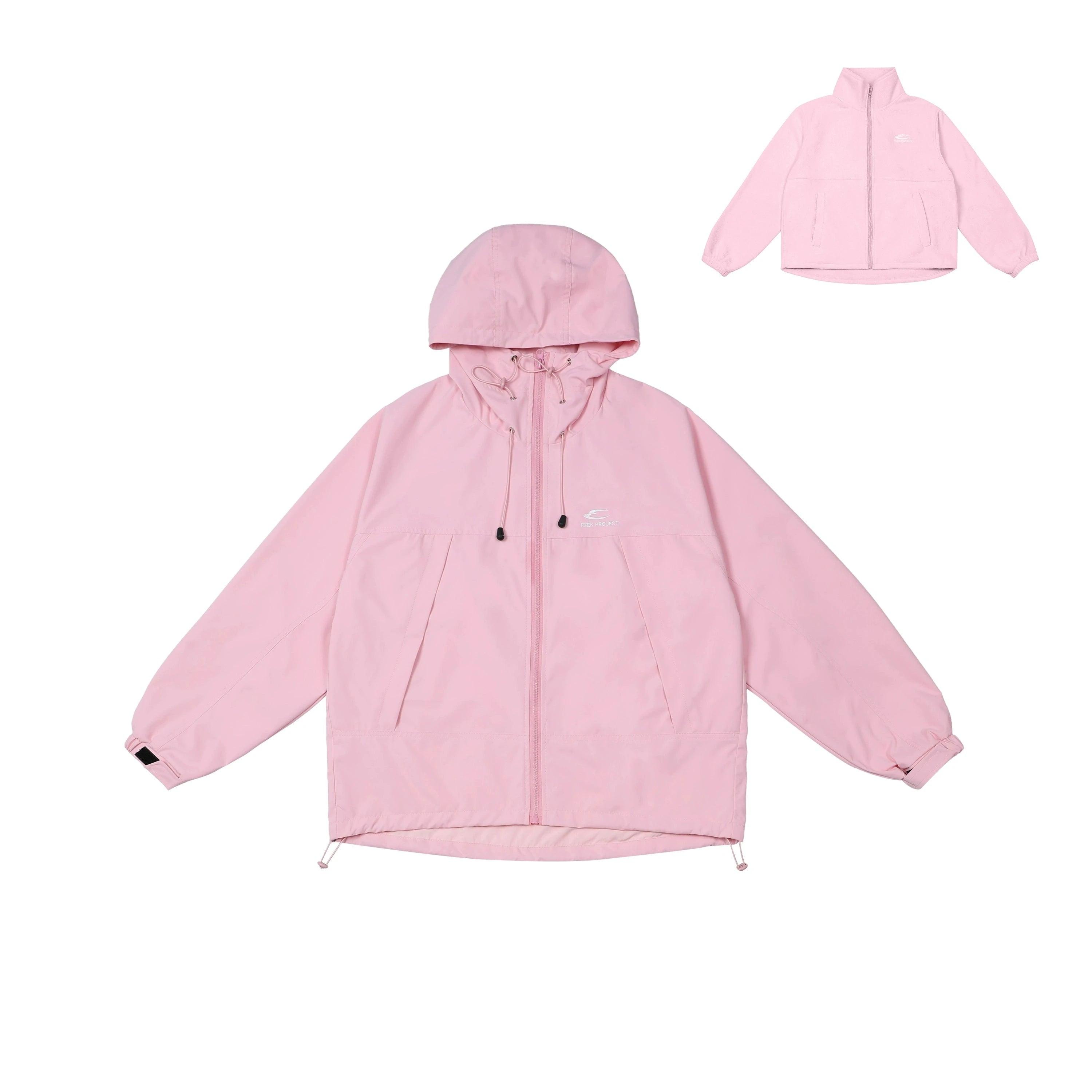 Ezek O'Neill sudadera con capucha de gran tamaño negro - chaqueta con cremallera creciente para mujeres con logotipo y capucha con cordón