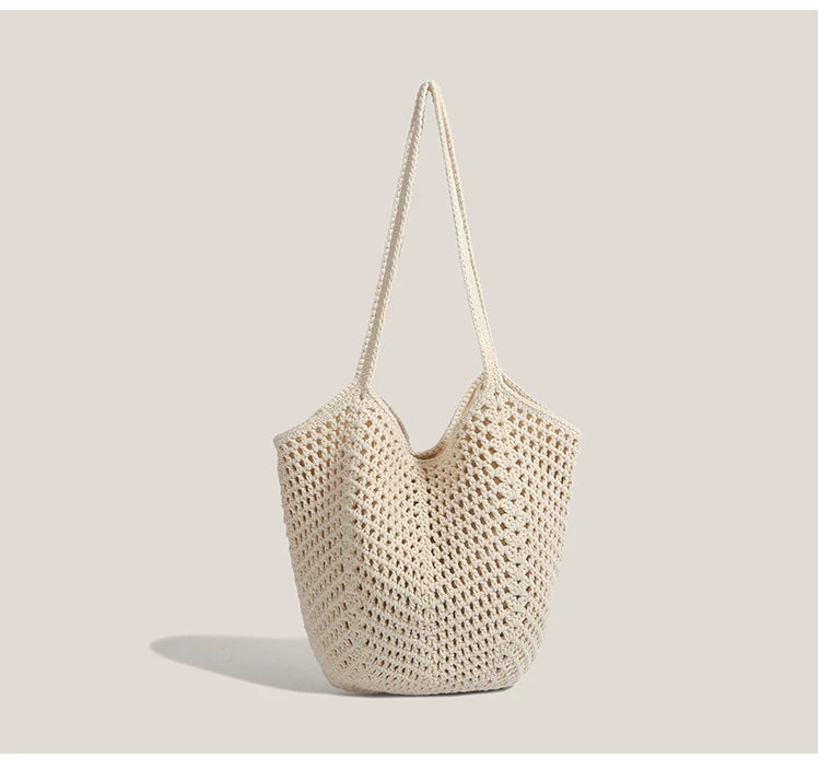 Breeze Crochet Hobo Tote