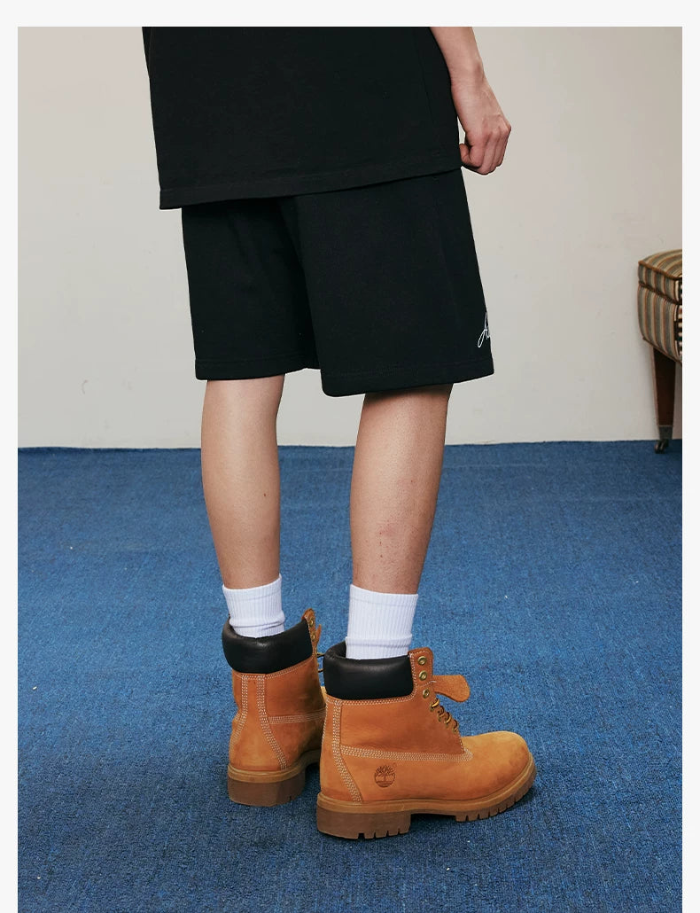 Metroline Drop-Crotch Sweat Shorts