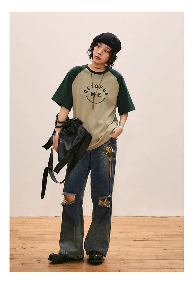 Octopusme Raglan Tee
