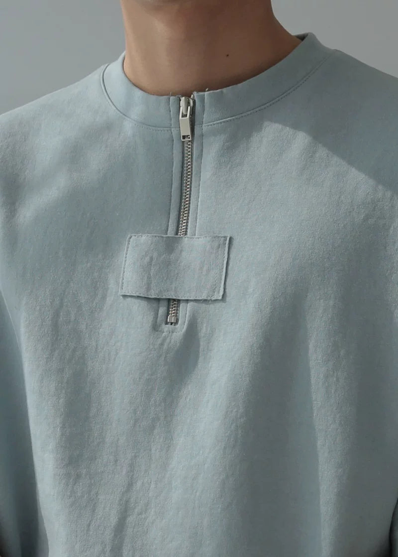 Polar Zipfront Minimal Tee