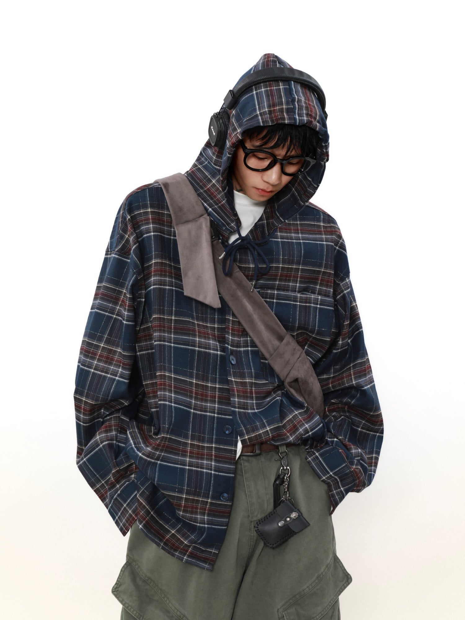 Midnight Scout Hooded Check Shirt