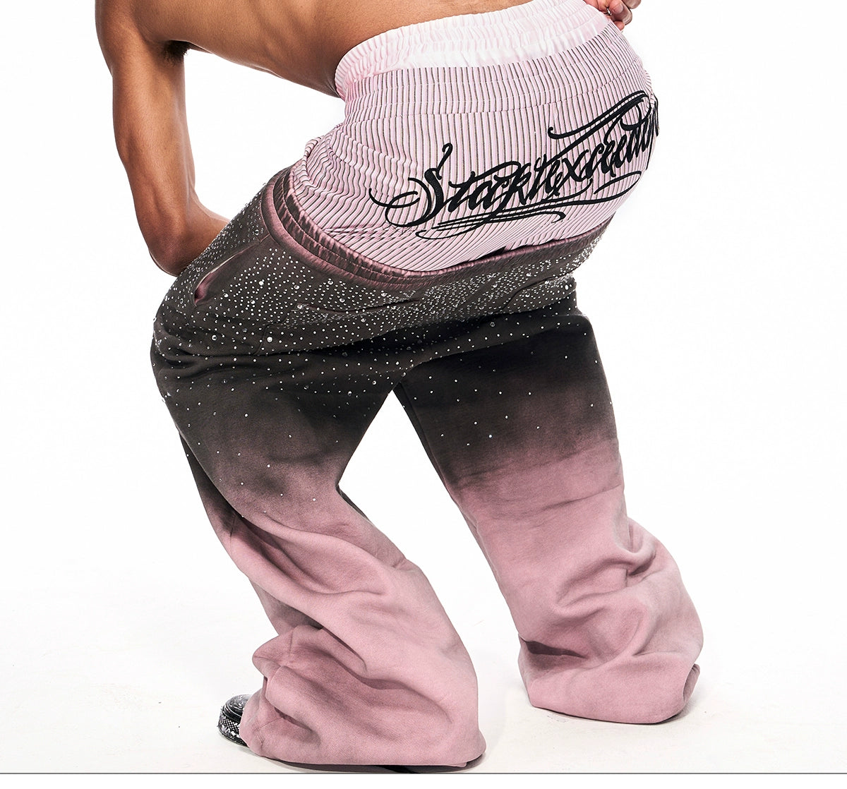 Pinstripe Royale Crest Boxer Shorts