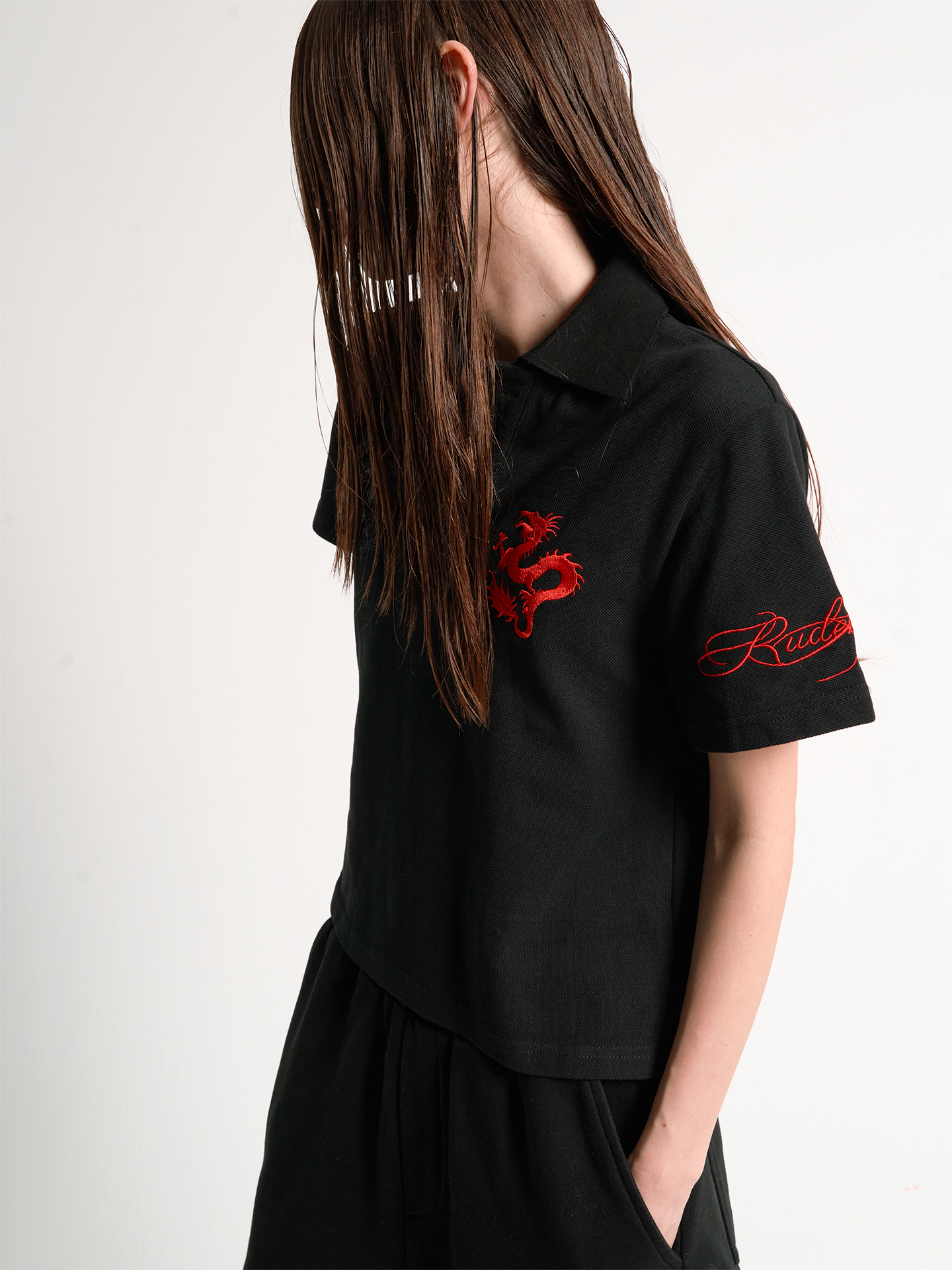 Stills Dragon Crest Polo Shirt