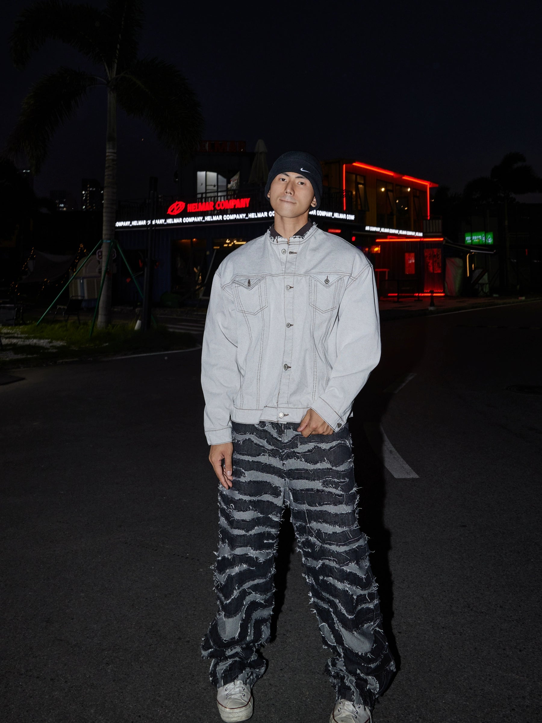 Neon Nightlight Denim Jacket