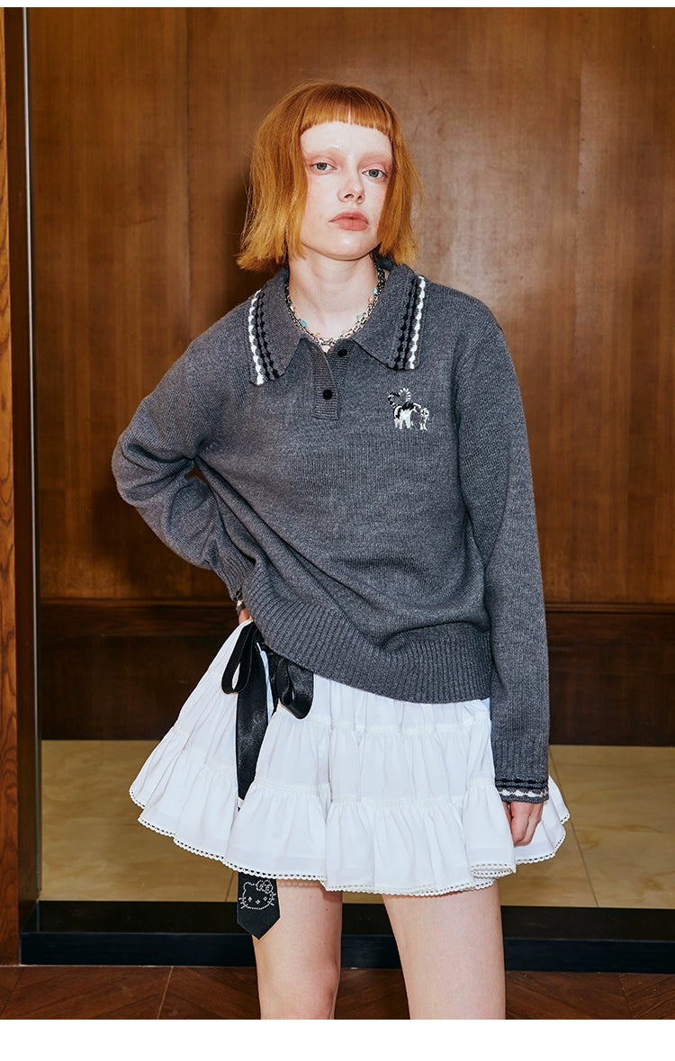 Dreamer Graphic Sweatshirt & Ruffle Skirt Set