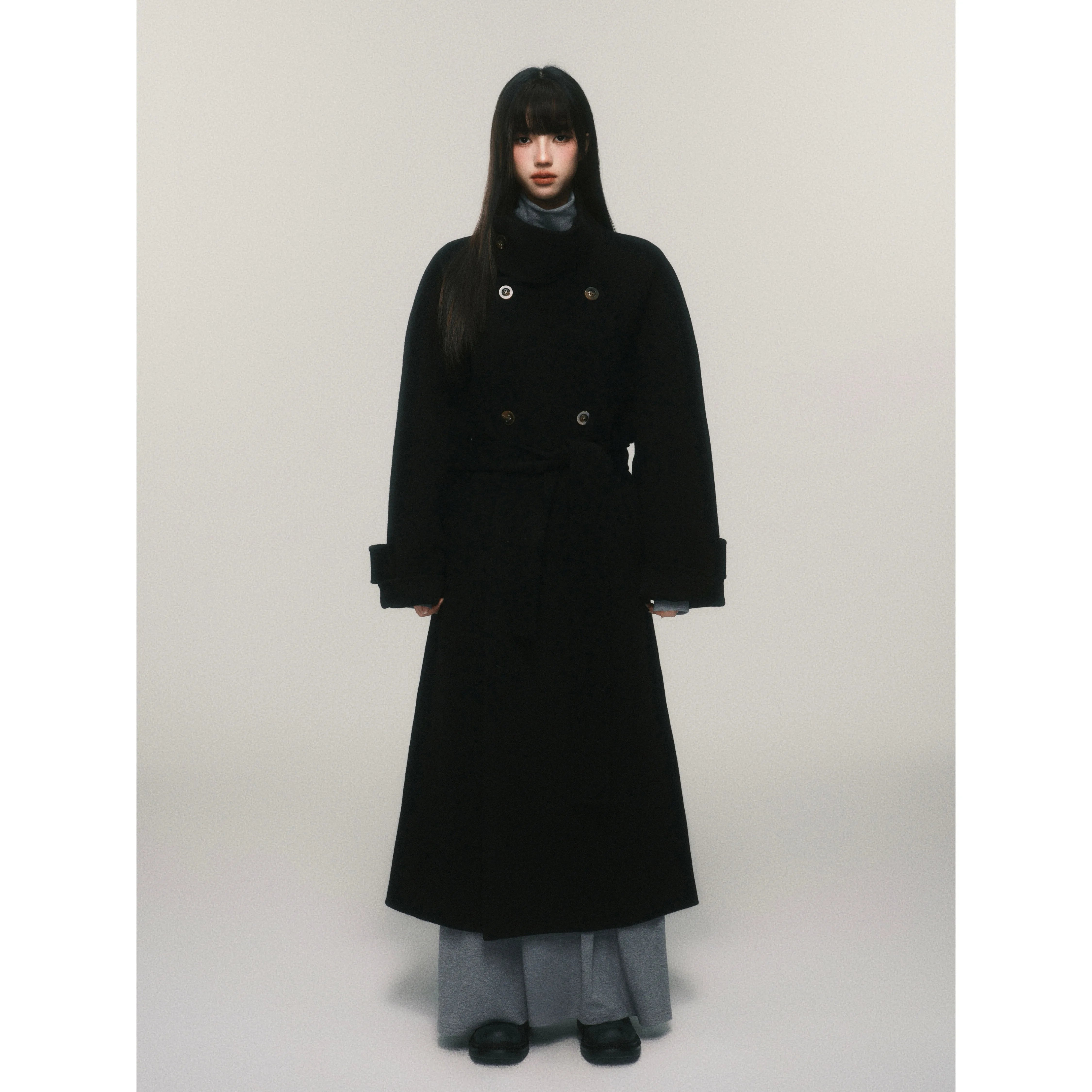 Fogbound Regent Belted Trench Coat