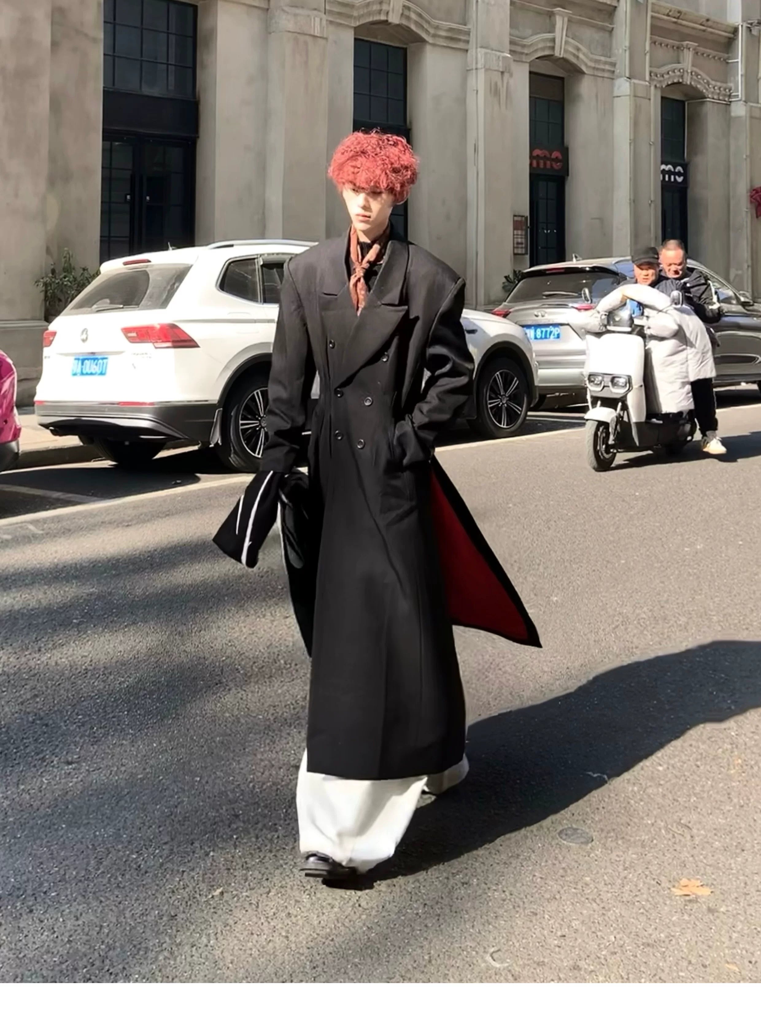Midnight Boulevard Long Trench Coat