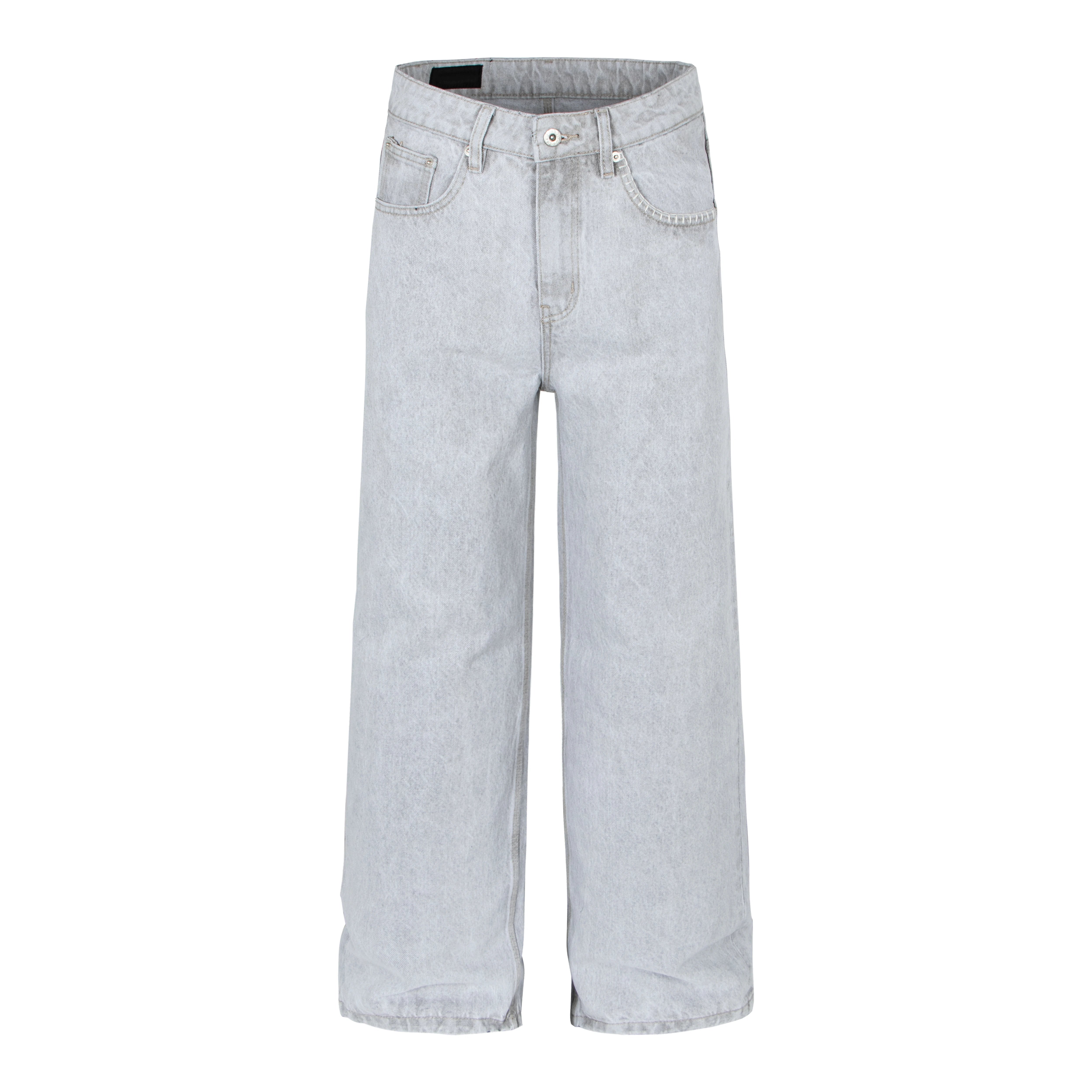 Glacier Wash Wide-Leg Jeans