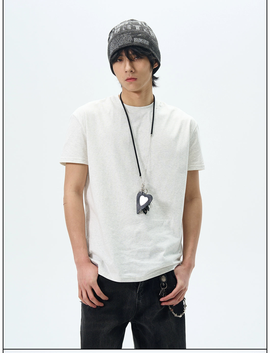 Classic Minimalist Crew Neck T-Shirt
