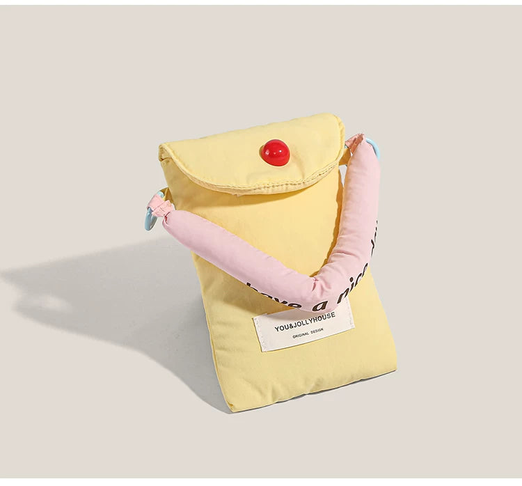 Sherbet Button Phone Crossbody