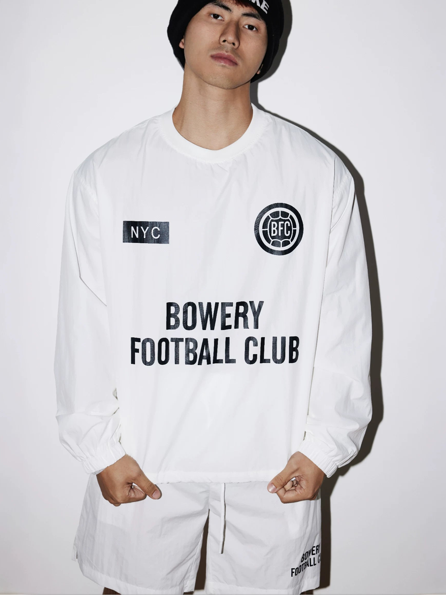 Bowery Pitch Training Sweatshirt and Short Setup